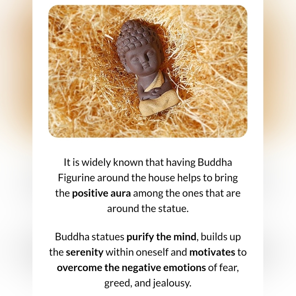 Meditating Buddha - Picture 6 of 9